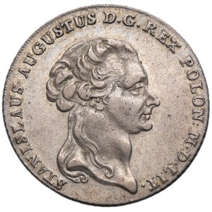 Poniatowski, Thaler 6 zloty Warsaw 1795
