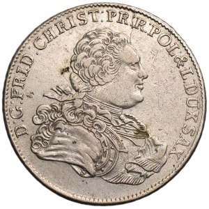 Friedrich Christian, Thaler Leipzig 1763 EDC