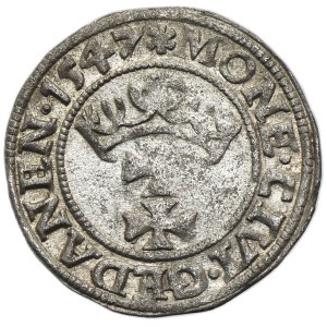 Sigismund I the Old, Schilling Danzig 1547