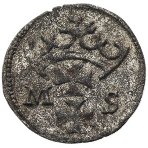 Sigismund I the Old, Denarius Danzig undated MS