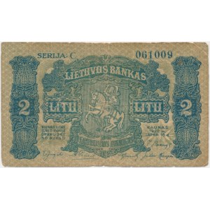 Lithuania, 2 Litu 1922