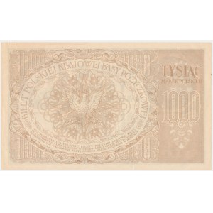 1,000 marks 1919 - Ser. ZAB - RARER VARIETY