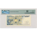 1.000 złotych 1975 - N - PMG 65 EPQ - BARDZO RZADKIE
