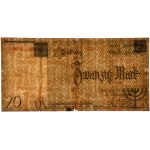 20 Mark 1940 - no. 1 with watermark - PMG 20 - RARE