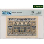 Danzig, 10.000 Mark 1923 - PMG 67 EPQ