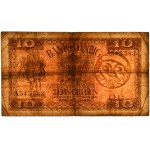 Dantzig, 10 florins 1924 - A - PMG 20 - RARE VARIÉTÉ