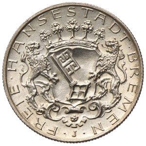 Germany, City of Bremen, 2 Mark Hamburg 1904 J