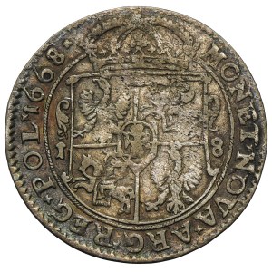 John II Casimir, 1/4 Thaler Bromberg 1668 TLB