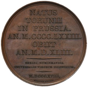 Medal Nicolaus Copernicus 1818