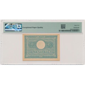 Roumanie, 100 lei 1945 - PMG 65 EPQ