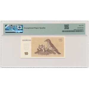 Lithuania, 10 Talonas 1992 - PMG 66 EPQ