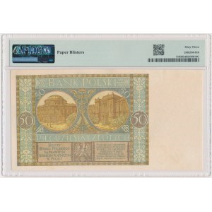 50 zloty 1929 - Ser.EJ. - PMG 63