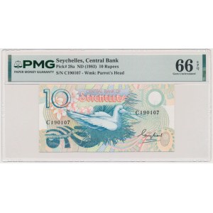 Seychelles, 10 Rupees (1983) - PMG 66 EPQ