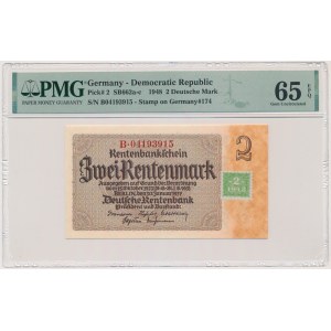Germany, Soviet Occupation, 2 Mark (1948) - PMG 65 EPQ