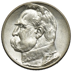 Pilsudski, 5 zlotys 1934