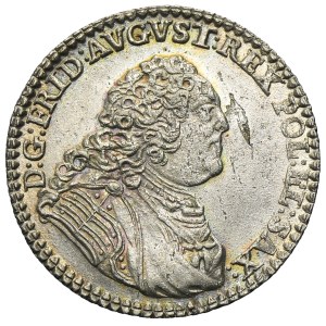 August III Sas, 1/6 Taler (Gold) Dresden 1763 FWôF