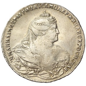 Russia, Anna, Rouble Moscow 1738