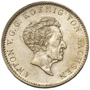 Germany, Kingdom of Saxony, Anthony I, Thaler Dresden 1830 S