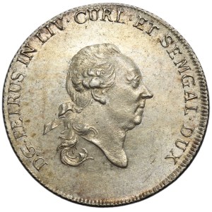 Kurské vévodství, Peter Biron, Thaler Mitawa 1780