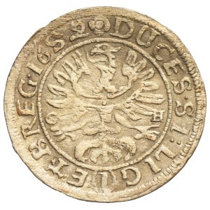 Silesia, Duchy of Liegnitz-Brieg-Wohlau, Georg III, Ludwig IV, Christian, 1 Kreuzer Brieg 1652 GH