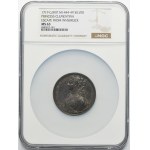 Maria Clementina Sobieska, Medal Princess escape from the Ambras Castle to Rome 1719 - NGC MS63
