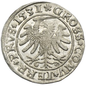 Sigismund I the Old, Groschen Thorn 1531 - PRVS/PRVS