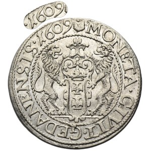 Sigismund III Vasa, 1/4 Thaler Danzig 1609