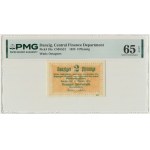 Danzig, 2 Pfennige 1923 - October - PMG 65 EPQ