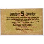 Danzig, 5 Pfennige 1923 - November - PMG 63 EPQ