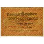 Danzig, 5 Gulden 1923 - October - PMG 58 - SCARCE