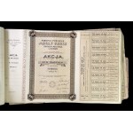 Adolf Kebsz Stocking Factory Łódź, 100 złoty 1928, Issue IV - BLOCK of 95 pieces - RARE