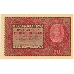 20 marks polonais 1919 - II Serja FW