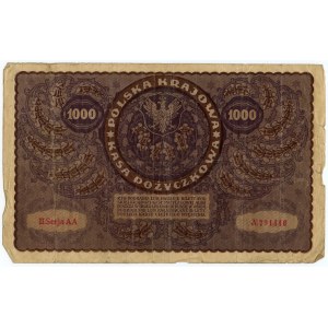 1.000 marek polskich 1919 - II Serja AA