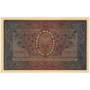 5.000 Polnische Mark 1920 - II Serie D