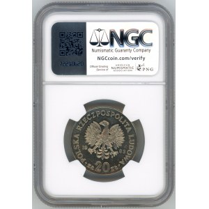 20 złotych 1983 - Marceli Nowotko - NGC MS 64