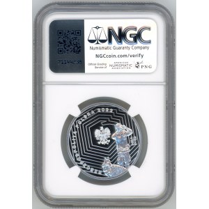 10 złotych 2022 - 30. rocznica powołania Straży Granicznej - NGC PF 70 ULTRA CAMEO