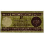 PEWEX - 5 centów 1979 - seria HA - PMG 55