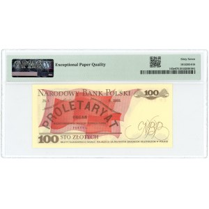 100 złotych 1986 - seria RW - PMG 67 EPQ