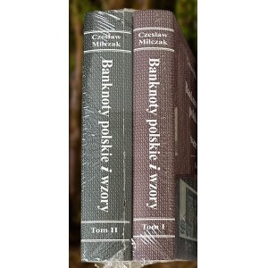 Miłczak Czesław Banknoty Polskie i Wzory Tom I i II 2023