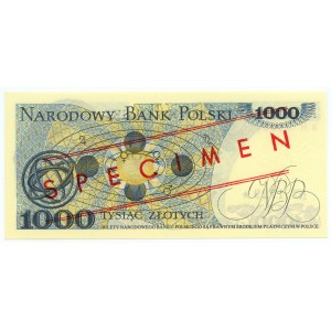 1.000 złotych 1979 - seria BM 0000000 - WZÓR No 1729*