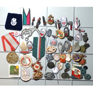 Ensemble de badges et de récompenses