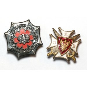 PRL/III RP, Zestaw odznak oficerów rezerwy