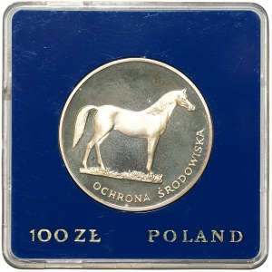 Environmental Protection - 100 zloty 1981 - Horse