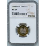 2 złote 1995 - NGC MS 67