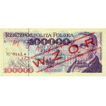 III RP, 100000 zloty 16.11.1993, MODEL, No. 0243, series A
