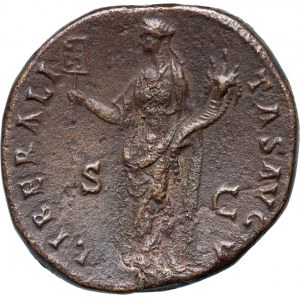 Roman Empire, Antoninus Pius 138-161, Sestertius, Rome