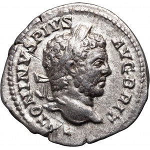 Římská říše, Caracalla 198-217, denár, Řím