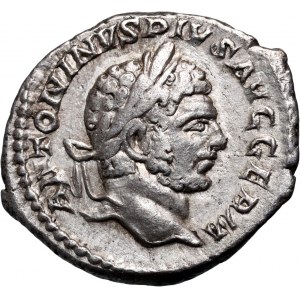 Roman Empire, Caracalla 198-217, Denarius, Rome