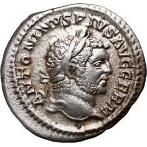 Roman Empire, Caracalla 198-217, Denarius, Rome