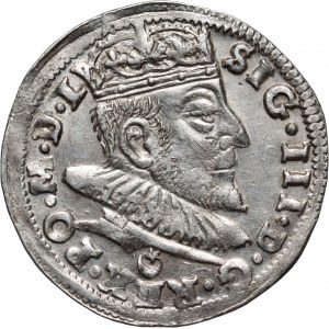 Zygmunt III Waza, trojak 1589, Wilno